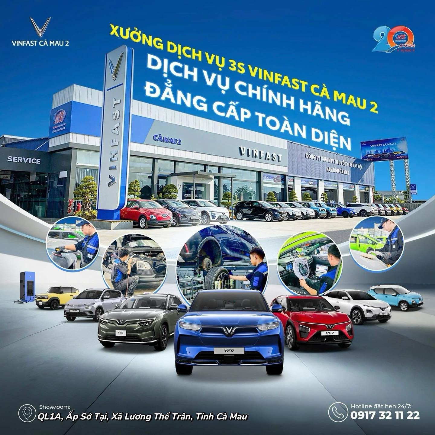VinFast đồng hành cùng bạn trên mọi hành trình, an tâm tuyệt đối với các dịch vụ hỗ trợ trên đường